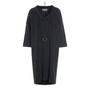 NEW HENRIETTE STEFFENSEN women's tunic top in soft black